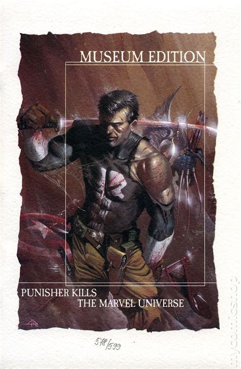 Punisher Kills The Marvel Universe Museum Edition Comic Books