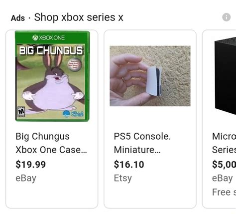 Ads Shop Xbox Series X Xbox One Big Big Chungus Xbox One Case 19