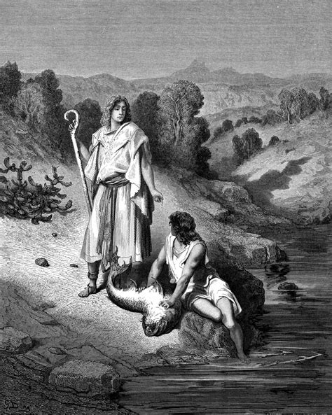 Archangel Raphael Heals People In The Bibles Book Of Tobit