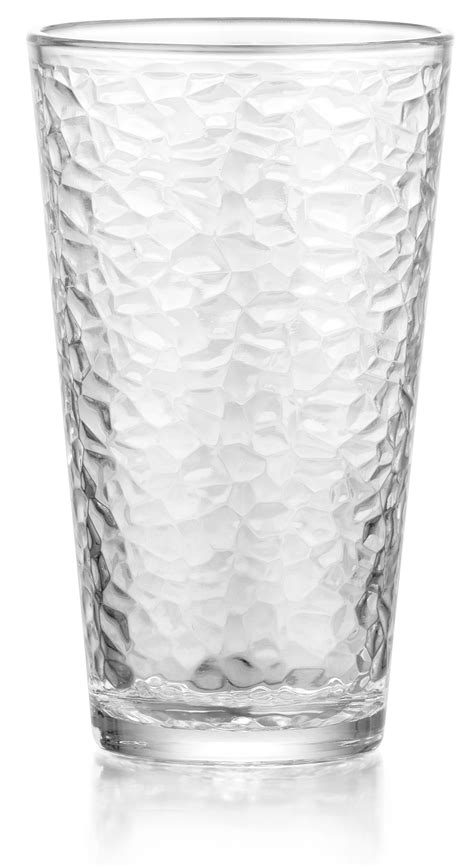 Set Of 8 Libbey Vintage Frost Drinking Glasses 16 Oz Clear Glass Dishwasher Safe 31009599509 Ebay