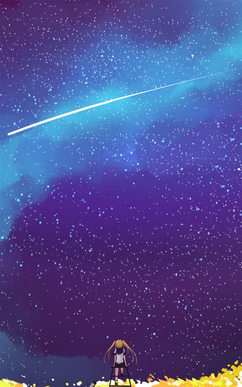 Anime Galaxy Wallpapers Top Free Anime Galaxy Backgrounds