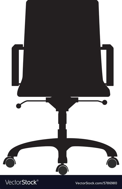 Office Chair Royalty Free Vector Image Vectorstock