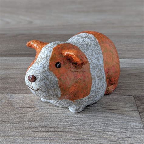 Decopatch A Ceramic Guinea Pig Craft Kit Ginger And White Everything