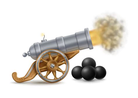 best cannon fire cartoon illustrations royalty free vector graphics and clip art istock