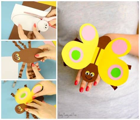 Check How To Make This Insanely Fun Butterfly Puppet
