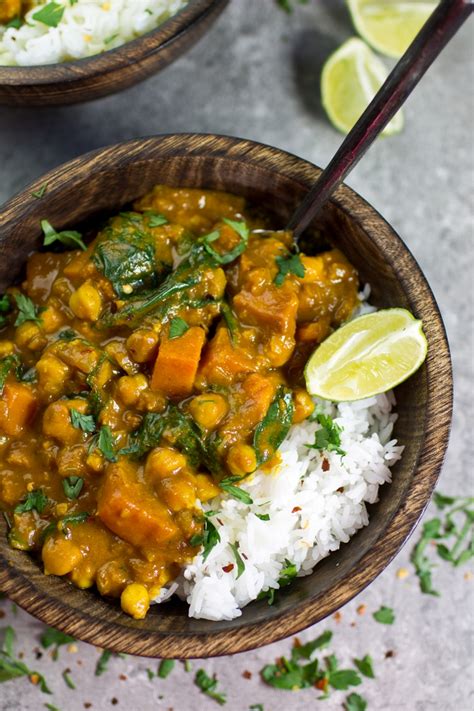Sweet Potato And Chickpea Curry Peanut Butter Recipe