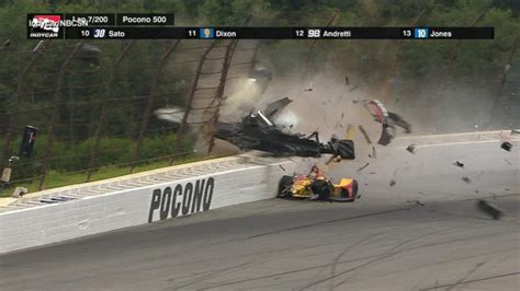 Indycar Crash Indycar Racers Death Is Not Something To Cheer About