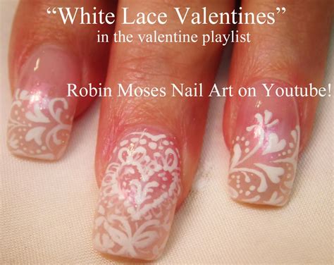 Nail Art By Robin Moses Valentines Day Nails Valentine Nail Art