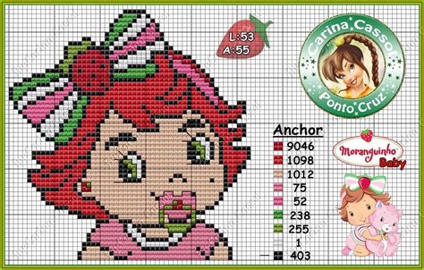 Assortment Of Baby Strawberry Shortcake Charts Laineartess