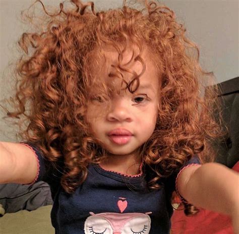 Color and texture often change — so your baby's red can give way to blond. So adorable @milaalanna - https://blackhairinformation.com ...