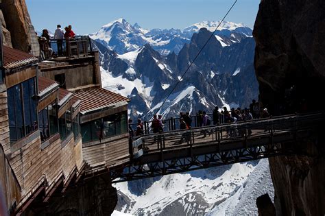 Chamonix Mont Blanc Western Europe Attraction Gets Ready