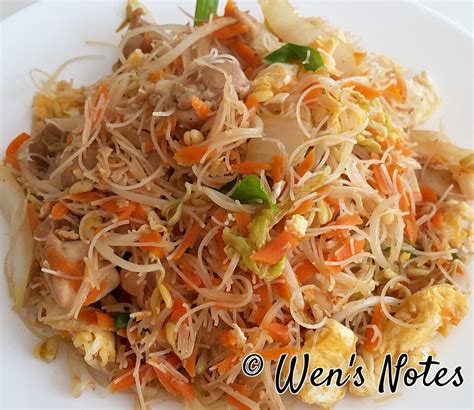 Homestyle Stir Fry Rice Vermicelli Wens Notes