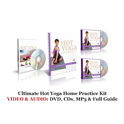 Hot Yoga Home Practice Kit With Dvd Manual Cds