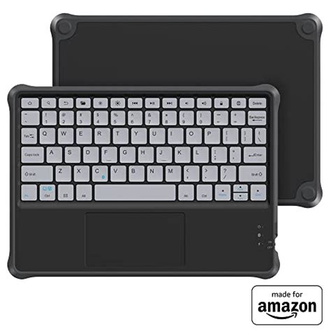 All New Made For Amazon Kids Wireless Bluetooth Keyboard In Black For