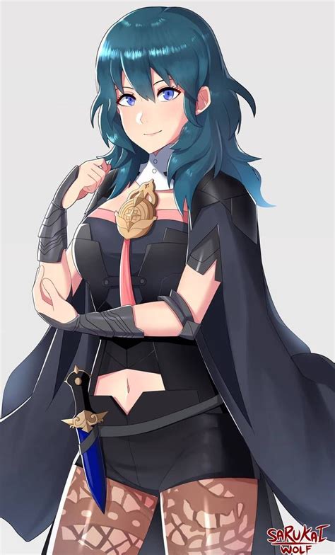 Female Byleth By Sarukaiwolf Fire Emblem Fire Emblem Characters