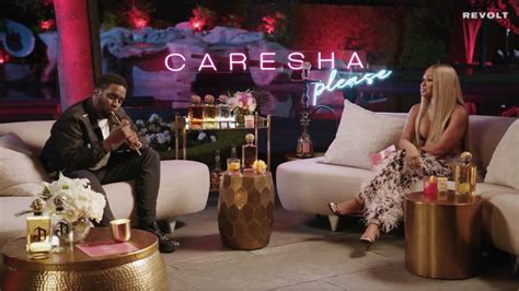 Yung Miami Asks Diddy Hard Hitting Questions In Teaser For Revolt Podcast Show Caresha Please