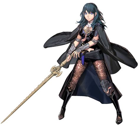 Female Byleth Character Art From Fire Emblem Three Houses Art