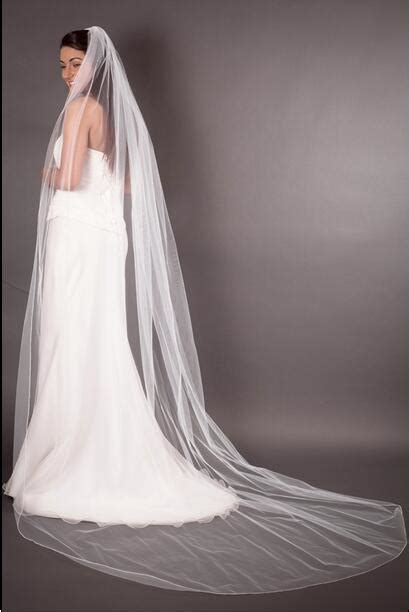 Pearls Rhinestones Wedding Veils High Quality Long Bridal