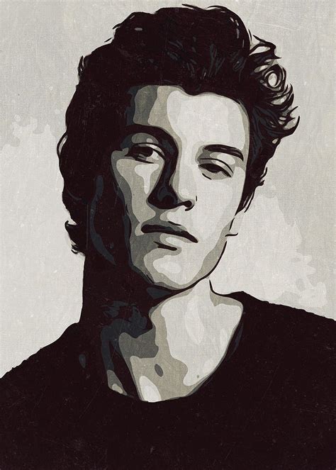 Shawn Mendes Artwork Painting By New Art
