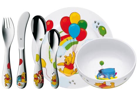 Wmf 6 Piece Childrens Cutlery Set Kids Disney Winnie The Pooh Buy
