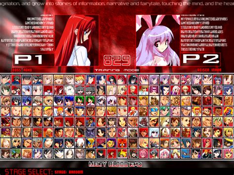 Melty Blood Screen Pack