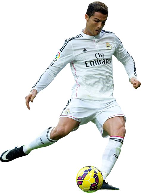 Cristiano Ronaldo Football Render Footyrenders Layarkaca Lk