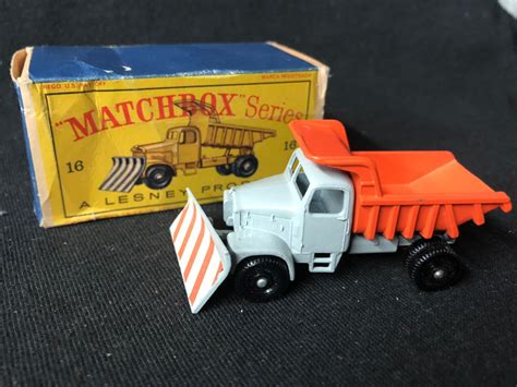 Matchbox 16 Scammel Snow Plow Truck