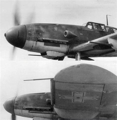 Asisbiz Messerschmitt Bf 109g2r6 Rraf 7fg Rumanian Af With 2 Mg 151