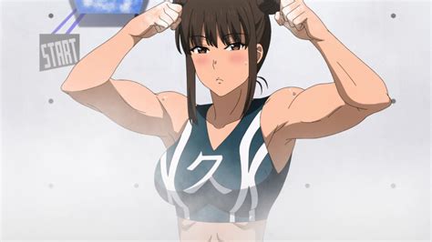Daily Growth Muscles Anime Girl