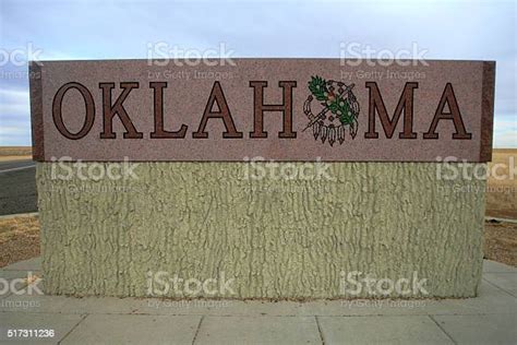 Welcome To Oklahoma Stock Photo Download Image Now Oklahoma Road