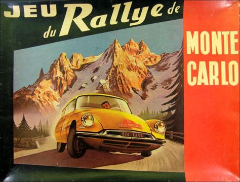 Accède à de nombreux jeux multijoueur ! Jeu du Rallye de Monte-Carlo - DS Citroĕn 1956 automobile ...