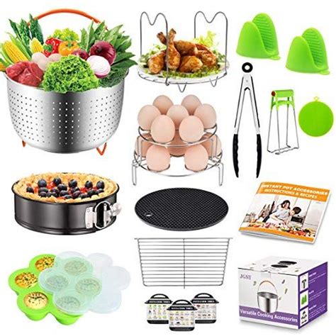 The ninja foodi is a pressure cooker and air fryer that can also be used as an oven, steamer, roaster, dehydrator, and slow cooker. 18 Pcs Pot Accessories Compatible with Instant Pot Access... https://www.amazon.com/dp ...