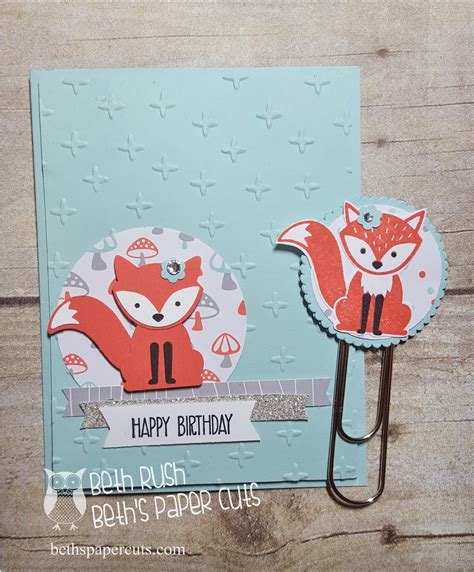 Stampin Up Foxy Friends Stampin Up Foxy Friends Cards Cards For