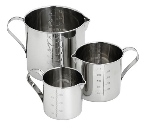 Stainless Steel Measuring Jug Ssj1 Plastic Containers Plastic