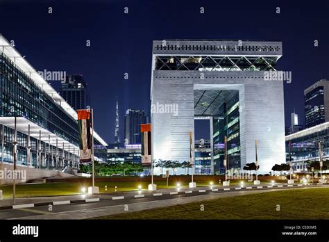 Dubai International Financial Centre Gate Hi Res Stock Photography And