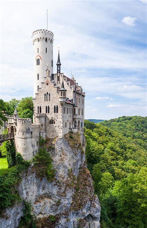 Lichtenstein Castle In Germany Photograph By Juhani Viitanen Fine Art