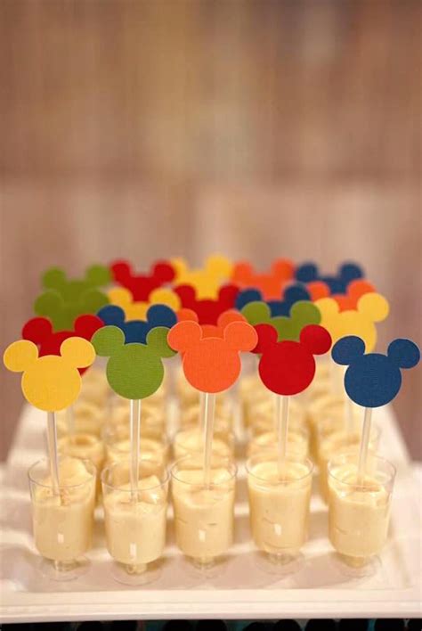 Karas Party Ideas Colorful Mickey Mouse 1st Birthday Party Karas