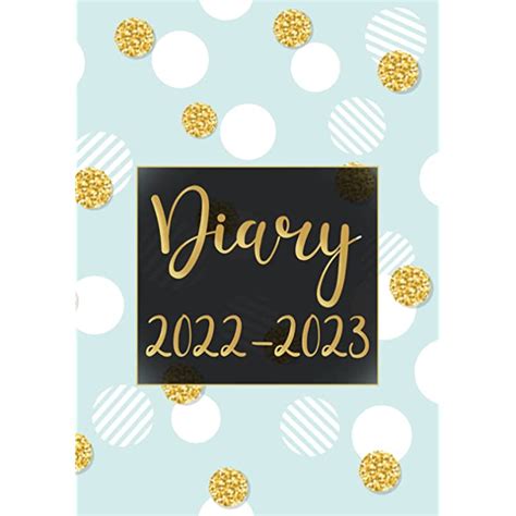 Buy Diary 2022 2023 Diary 2022 2023 A4 Blue Weekly Planner 2022 2023