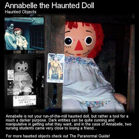 Annabelle The Haunted Doll This Is The Real Annabelle A Raggedy Ann