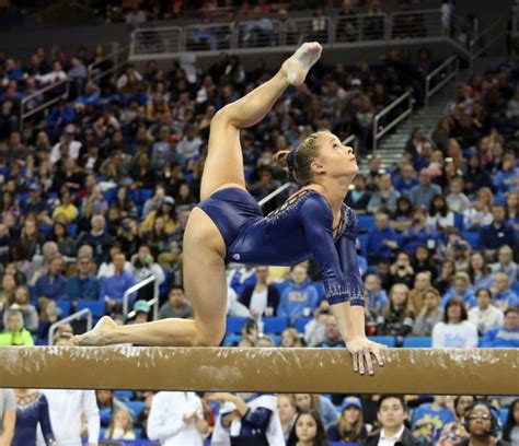 Ucla Gymnastics Notches Season High Score In Front Of Record Crowd