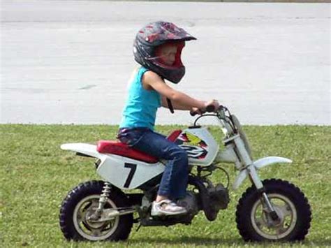 Note that this assessment ain't gonna happen on a motorcycle. kids riding the motorcycles 008 - YouTube