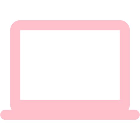 Pink Laptop 3 Icon Free Pink Laptop Icons