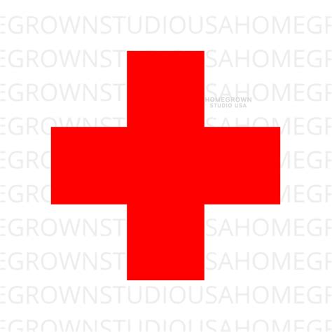 Medical Red Cross Svg Red Cross Svg Medical Cross Png Etsy