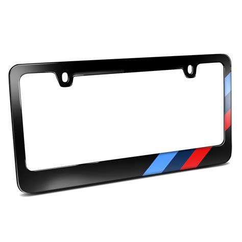 Bmw M Logo License Plates Vanity Tags Polished Stainless Bmw License