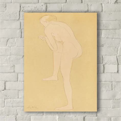 Naked Woman Showing Her Breasts By Auguste Rodin Fine Art Canvas Eur Picclick Fr