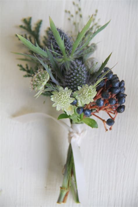 The Flower Magician Beautiful Early Spring Ivory And Blue Wedding Bouquet