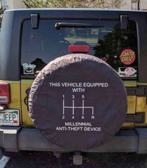 This Vehicle Equipped With 2 4 6 Millennial Anti Theft Device En