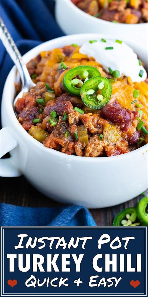 I am constantly updating this list with new great recipes for the whole family to love! Healthy Insta Pot Receipes With Ground Turkey - Award Winning Healthy Turkey Instant Pot Chili ...