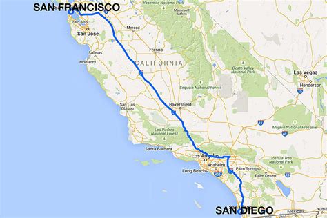 how to get from san diego to san francisco