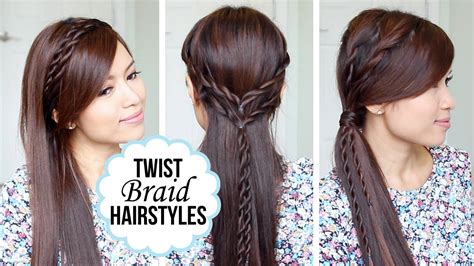 Having thin, flat hair can be a pain. Quick and Easy Hairstyles with a Twist - YouTube